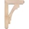 Ekena Millwork Merced Craftsman Smooth Bracket w/ Offset Brace, Douglas Fir, 5 1/2"W x 18"D x 26"H BKT0604X18X26MRC04SDF - alternate 2